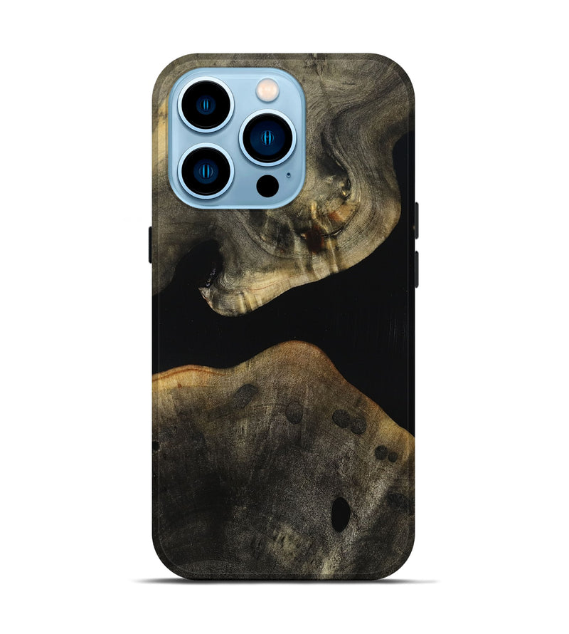 iPhone 14 Pro Wood Live Edge Phone Case - Harland (Wood Burl, 803530)