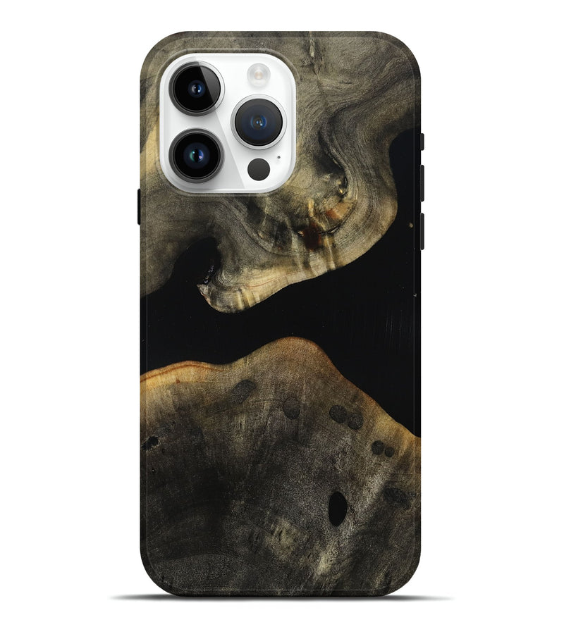 iPhone 15 Pro Max Wood Live Edge Phone Case - Harland (Wood Burl, 803530)