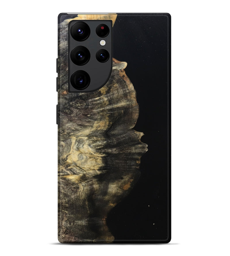 Galaxy S22 Ultra Wood Live Edge Phone Case - Demario (Wood Burl, 803542)