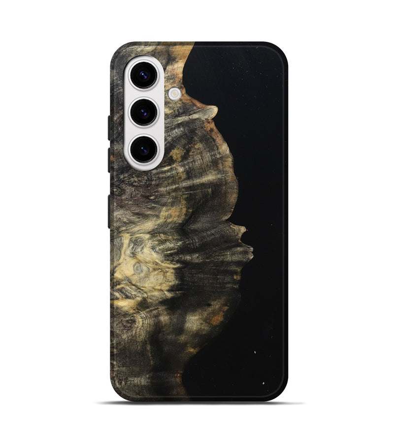 Galaxy S25 Wood Live Edge Phone Case - Demario (Wood Burl, 803542)