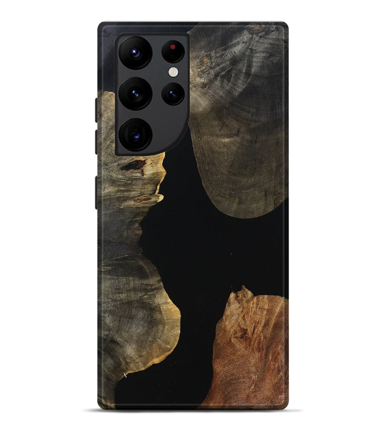 Galaxy S22 Ultra Wood Live Edge Phone Case - Maisy (Wood Burl, 803544)