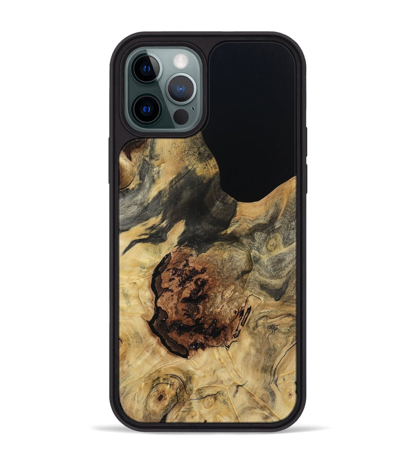 iPhone 12 Pro Max Wood Phone Case - Trevin (Wood Burl, 803604)