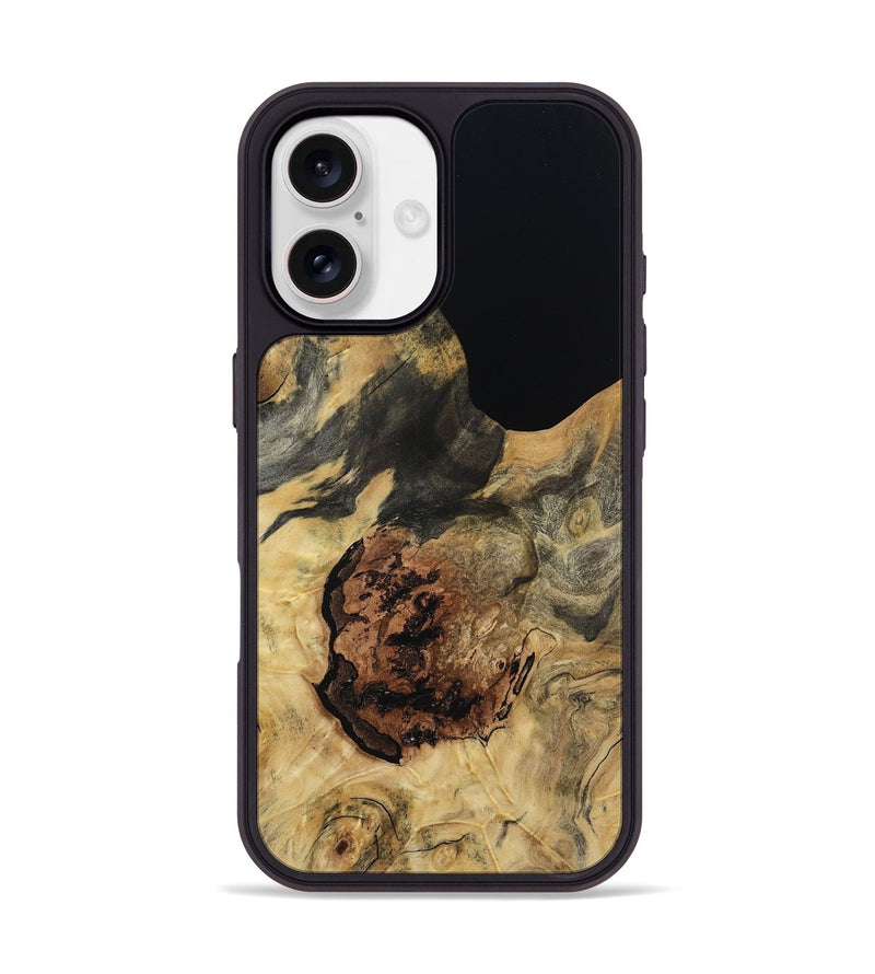 iPhone 17 Wood Phone Case - Trevin (Wood Burl, 803604)
