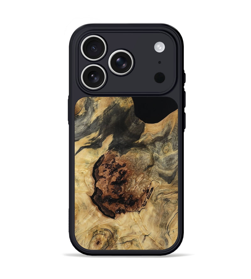 iPhone 17 Pro Wood Phone Case - Trevin (Wood Burl, 803604)