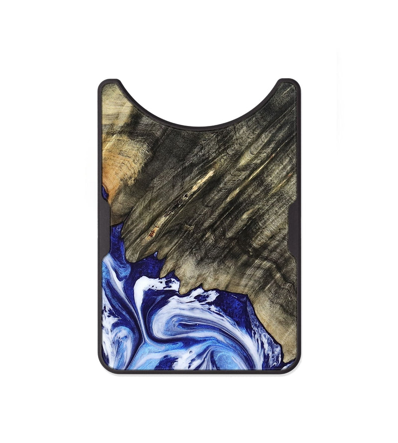 Alloy Wood Wallet - Leia (Blue, 803619)