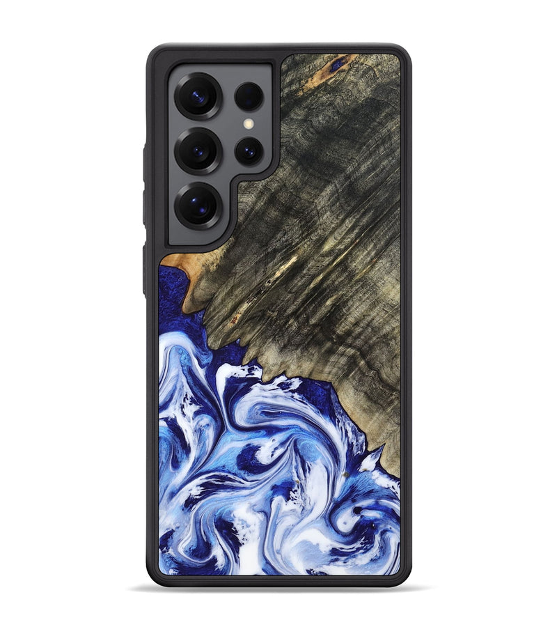 Galaxy S25 Ultra Wood Phone Case - Leia (Blue, 803619)