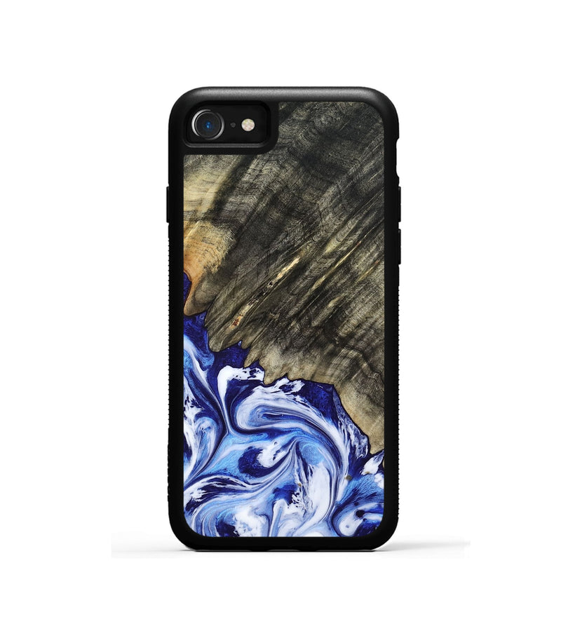 iPhone SE Wood Phone Case - Leia (Blue, 803619)