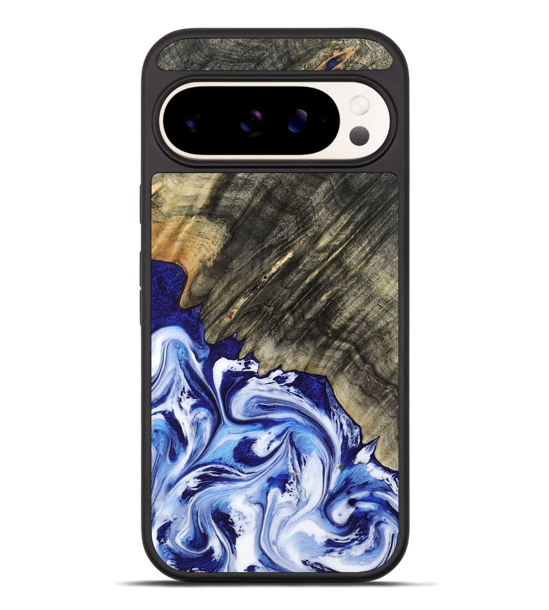 Pixel 9 Pro XL Wood Phone Case - Leia (Blue, 803619)