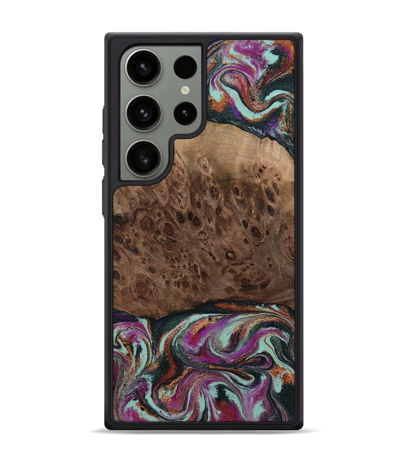 Galaxy S24 Ultra Wood Phone Case - Oda (Green, 803674)