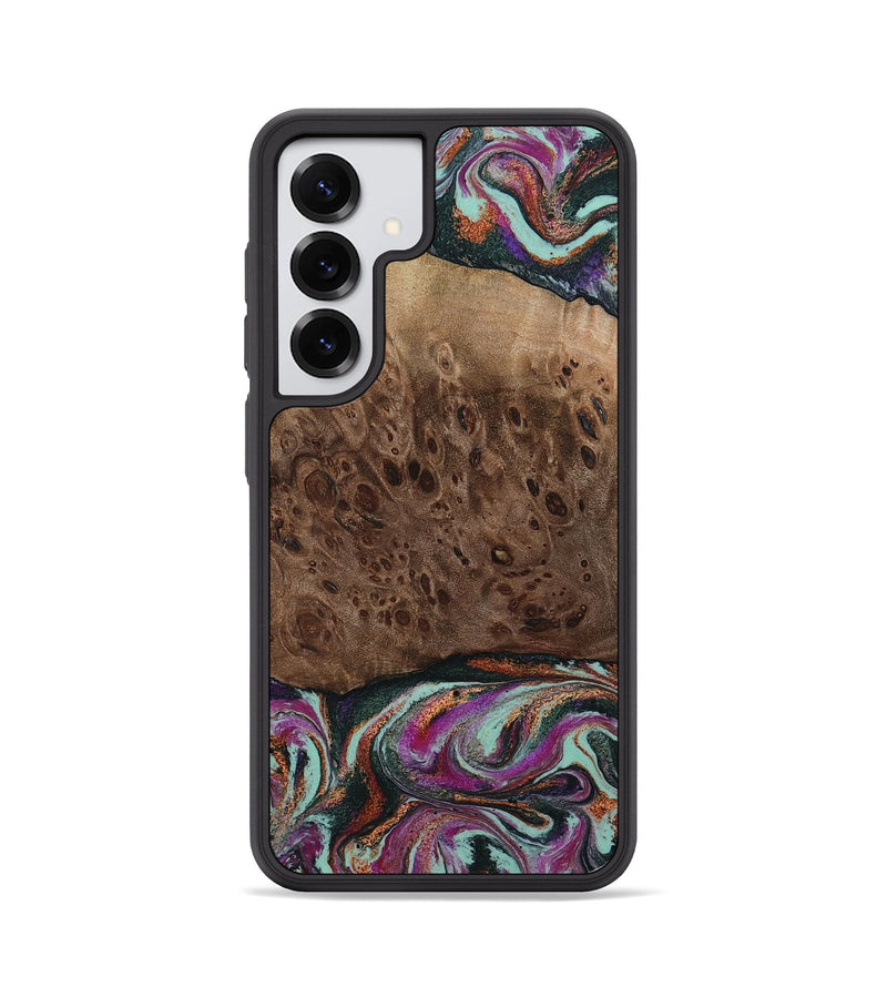 Galaxy S25 Wood Phone Case - Oda (Green, 803674)