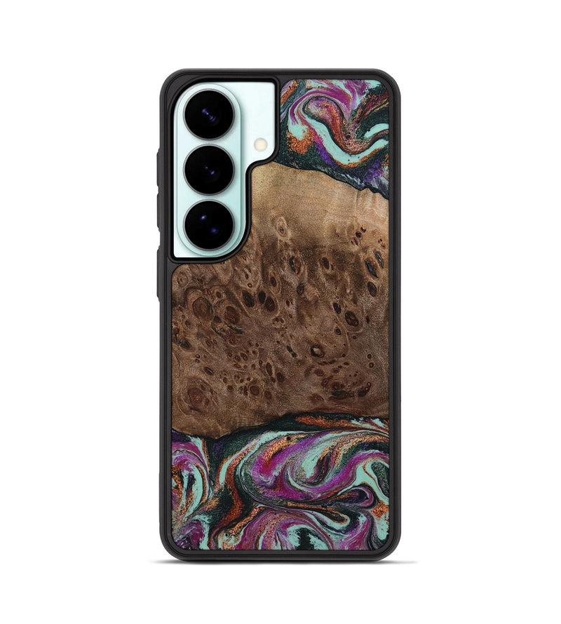 Galaxy S26 Wood Phone Case - Oda (Green, 803674)