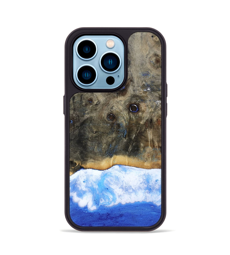 iPhone 14 Pro Wood Phone Case - Nautica (Coastal, 803689)