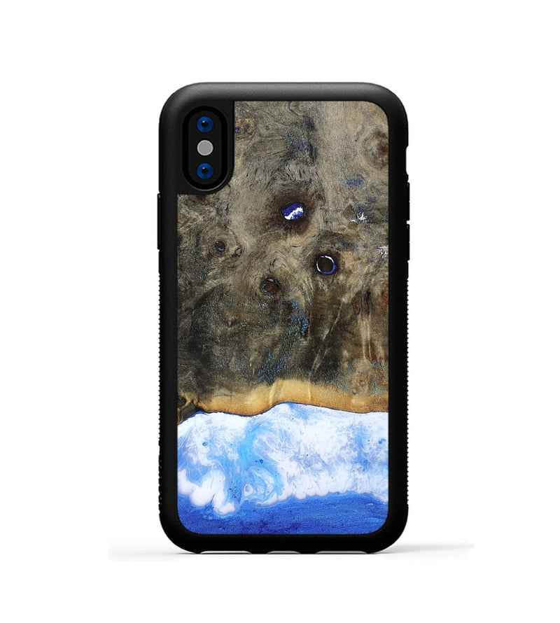 iPhone Xs Wood Phone Case - Nautica (Coastal, 803689)