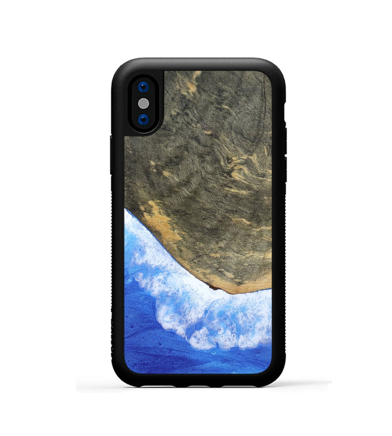 iPhone Xs Wood Phone Case - Pat (Coastal, 803691)