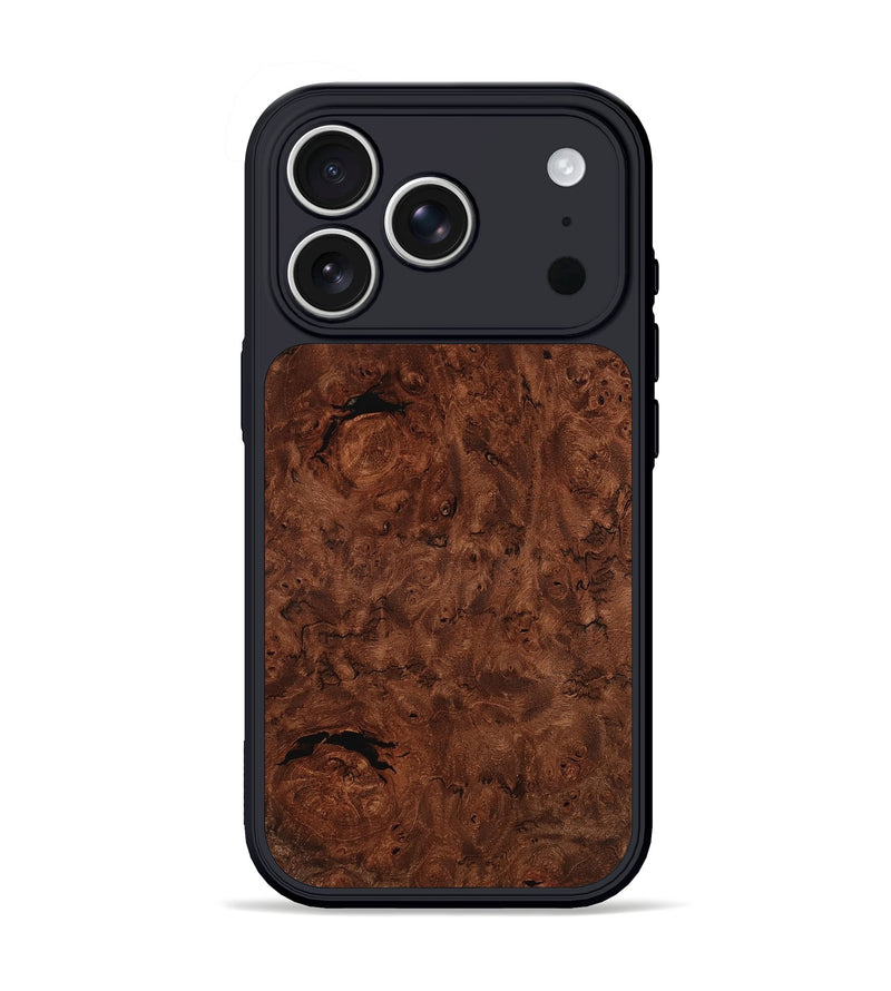 iPhone 17 Pro Wood Phone Case - Sol (Wood Burl, 803708)