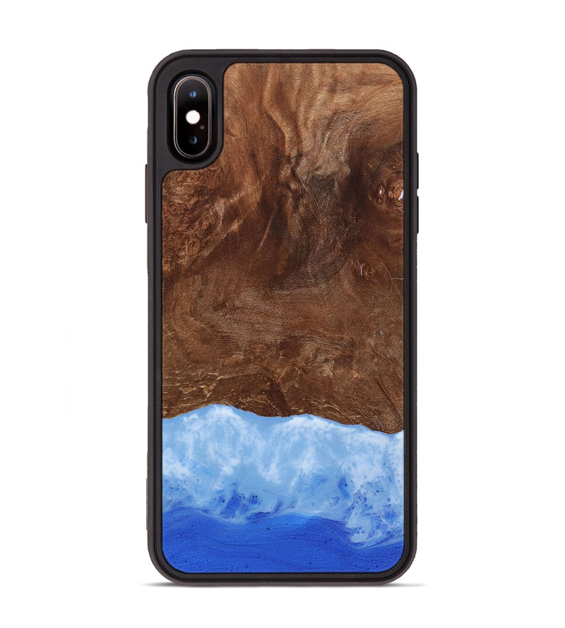 iPhone Xs Max Wood Phone Case - Makenna (Coastal, 803728)