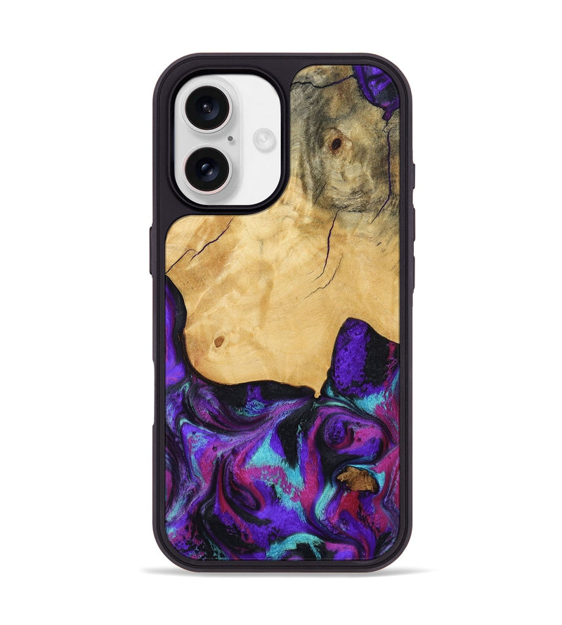iPhone 17 Wood Phone Case - Unknown (Purple, 803766)