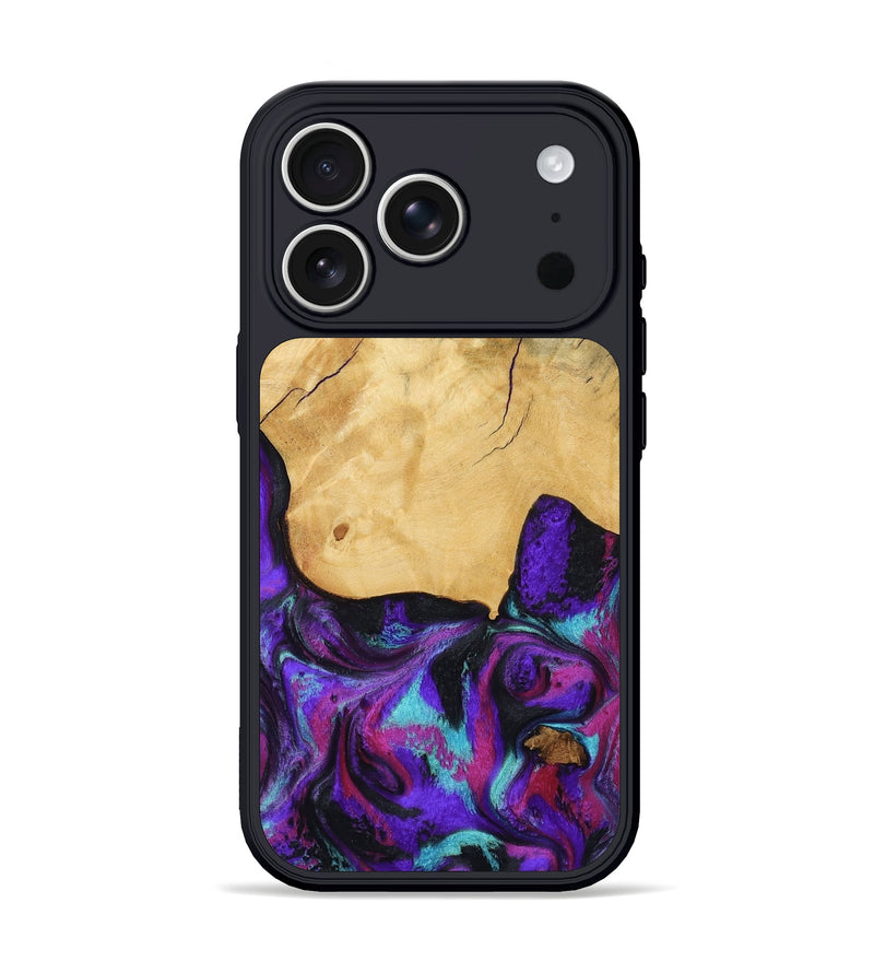 iPhone 17 Pro Wood Phone Case - Unknown (Purple, 803766)