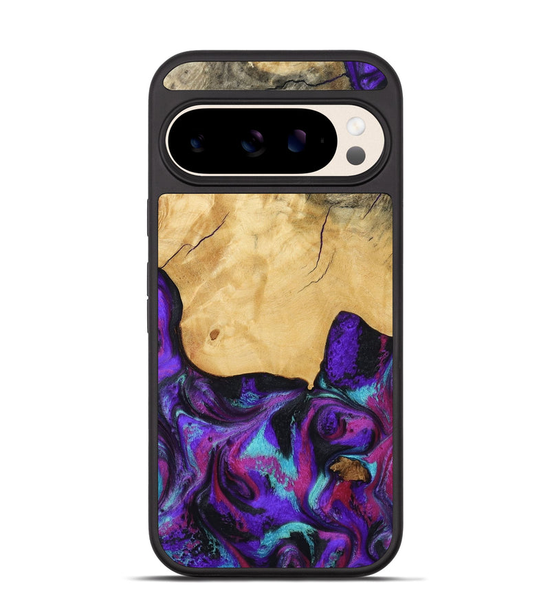 Pixel 10 Wood Phone Case - Unknown (Purple, 803766)