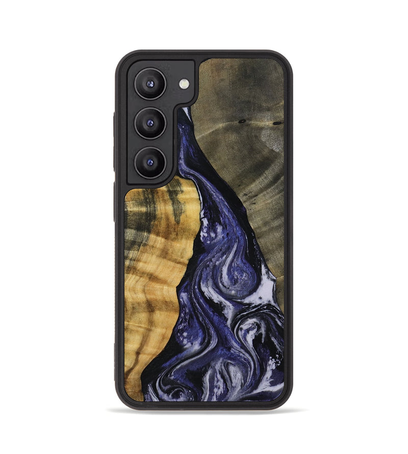 Galaxy S23 Wood Phone Case - Ayan (Purple, 803768)