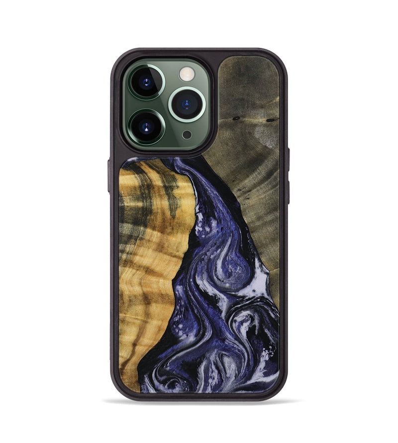 iPhone 13 Pro Wood Phone Case - Ayan (Purple, 803768)