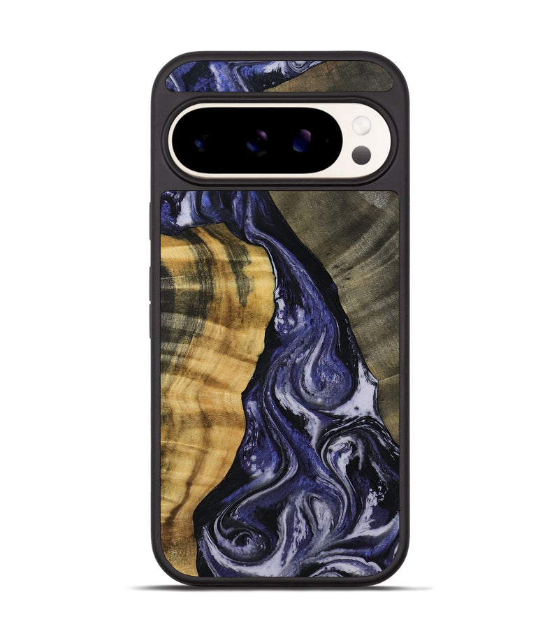 Pixel 9 Wood Phone Case - Ayan (Purple, 803768)