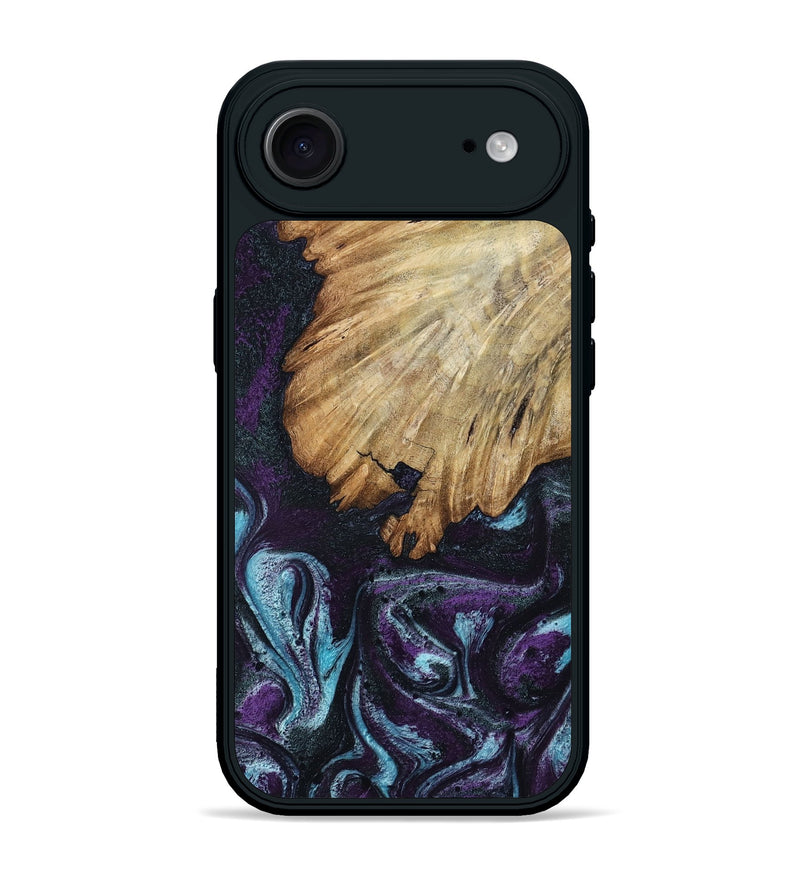 iPhone 17 Air Wood Phone Case - Elowyn (Purple, 803769)