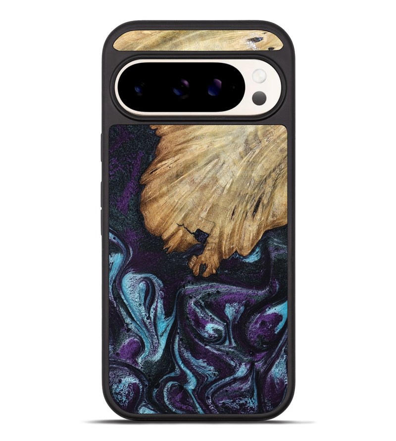 Pixel 10 Pro XL Wood Phone Case - Elowyn (Purple, 803769)