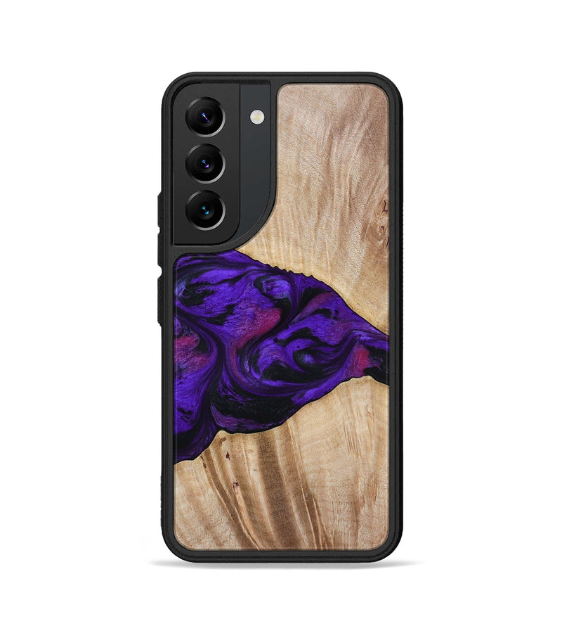 Galaxy S22 Wood Phone Case - Leora (Purple, 803770)