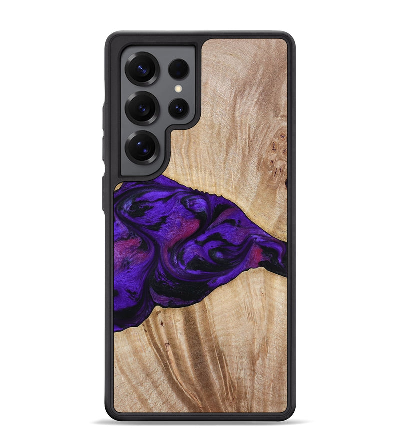 Galaxy S25 Ultra Wood Phone Case - Leora (Purple, 803770)