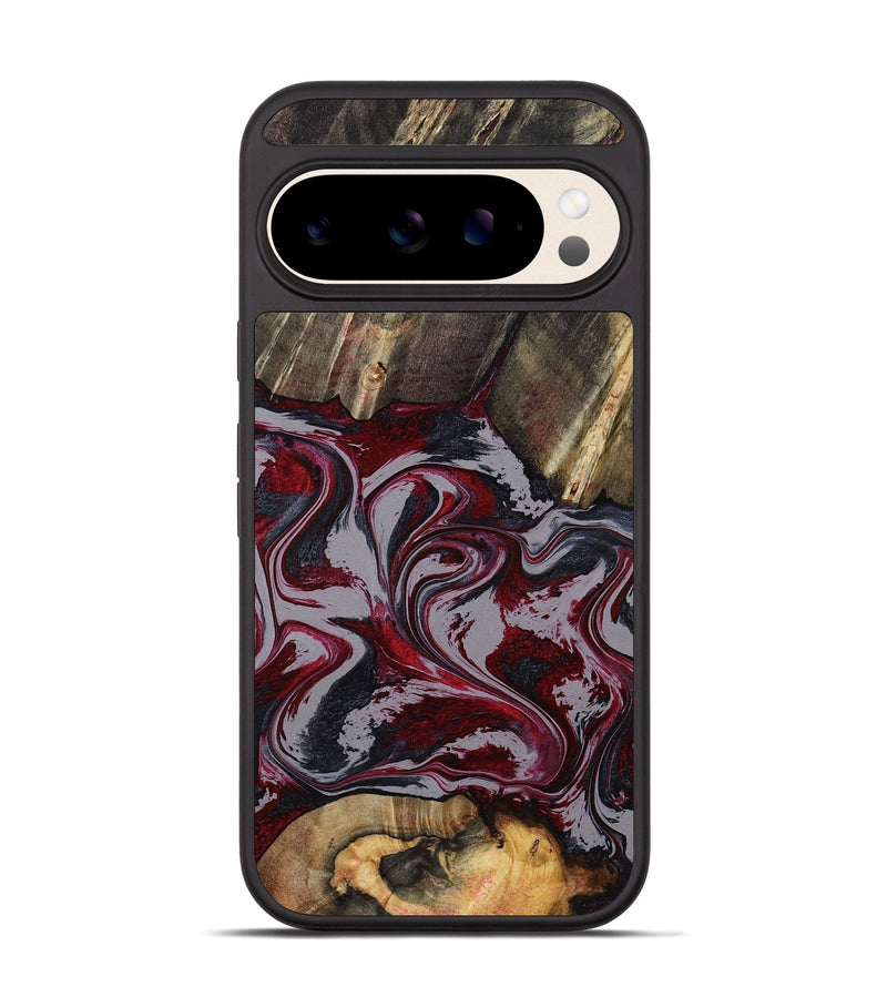 Pixel 10 Wood Phone Case - Shanda (Red, 803775)