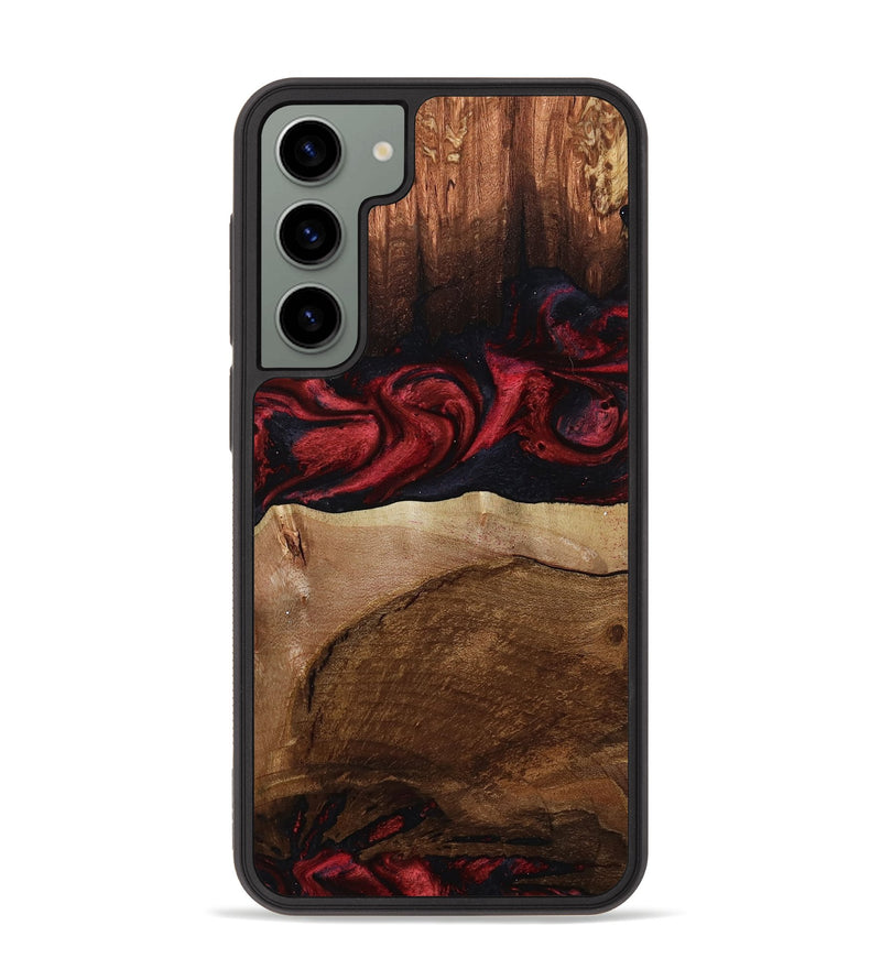 Galaxy S23 Plus Wood Phone Case - Chaim (Red, 803776)