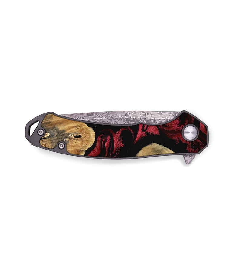 EDC Wood Pocket Knife - Desiree (Red, 803777)