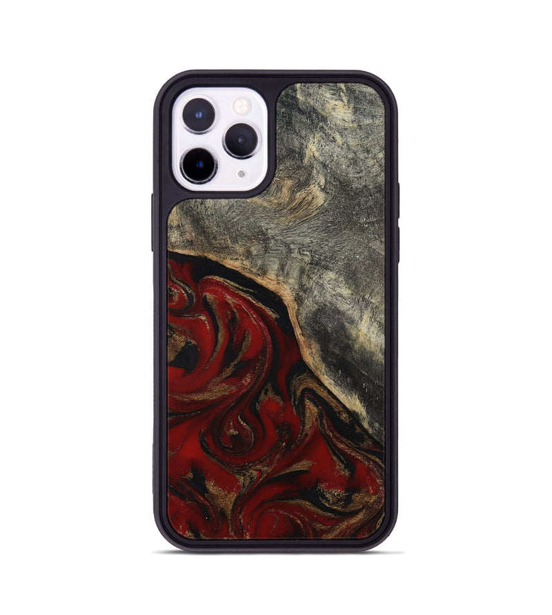 iPhone 11 Pro Wood Phone Case - Edythe (Red, 803778)