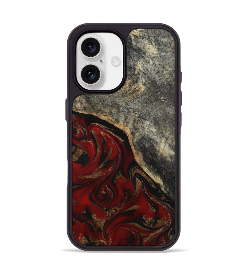 iPhone 17 Wood Phone Case - Edythe (Red, 803778)
