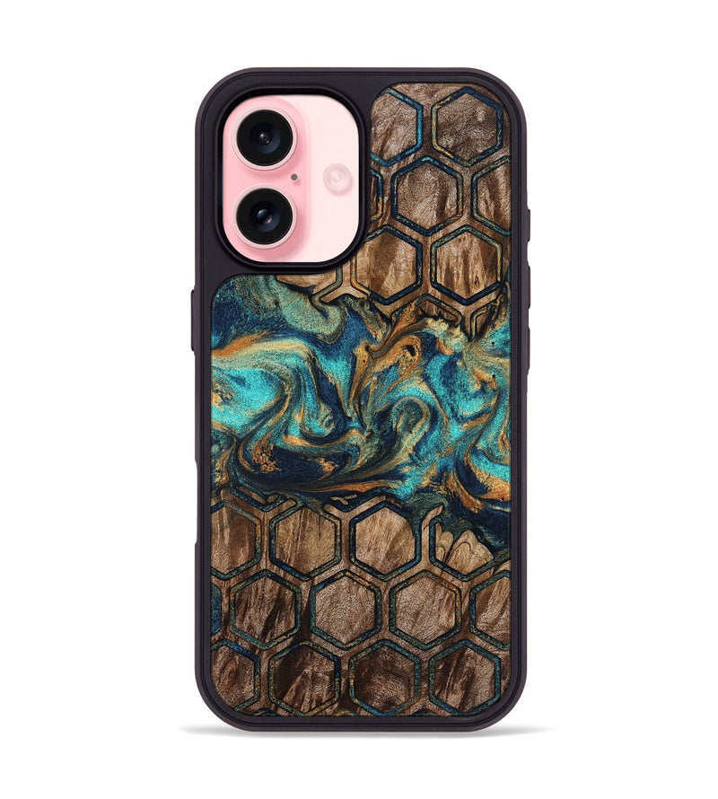iPhone 16 Wood Phone Case - Breonna (Pattern, 803779)