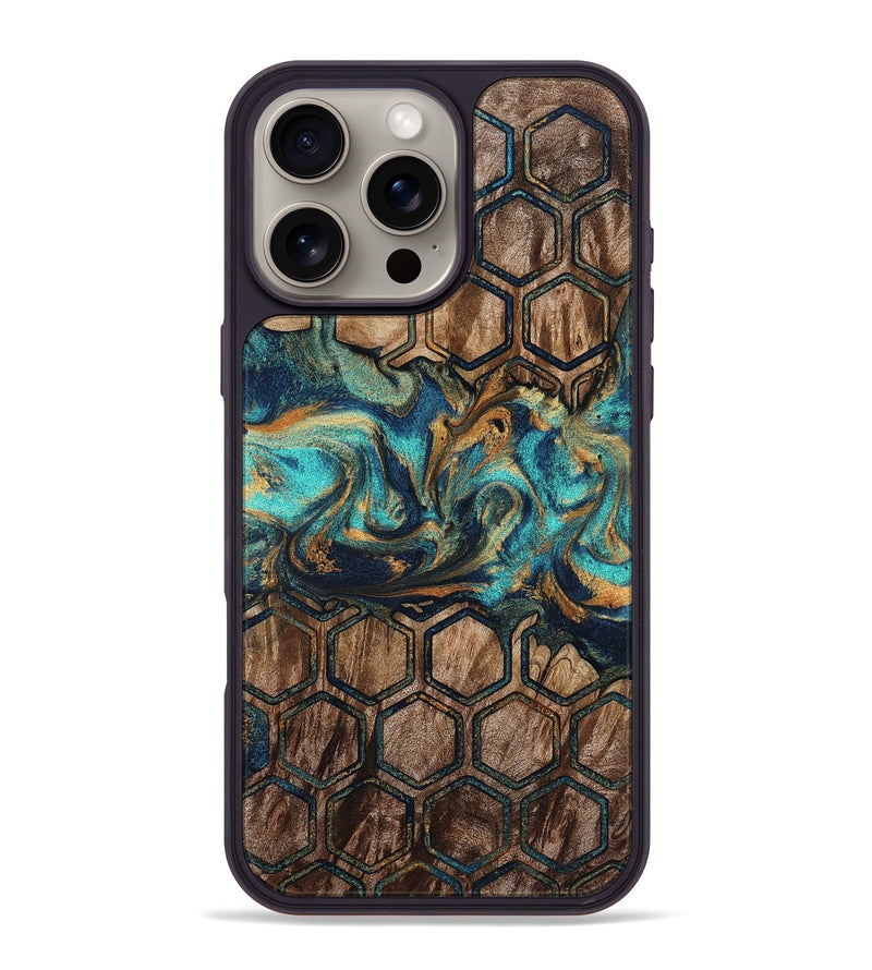 iPhone 16 Pro Max Wood Phone Case - Breonna (Pattern, 803779)