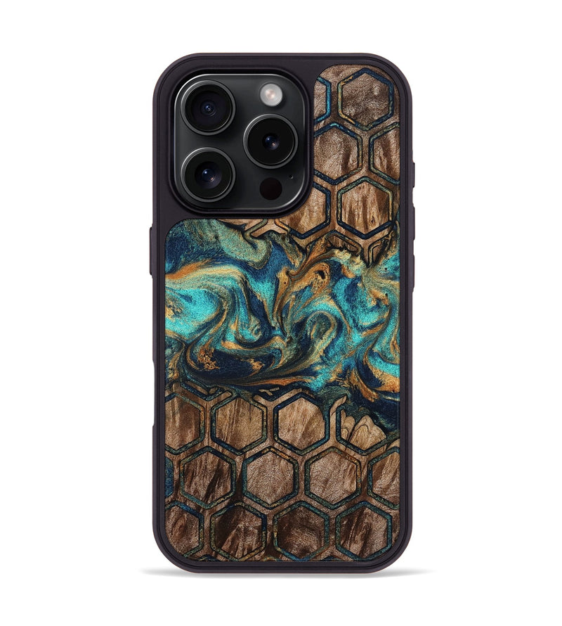 iPhone 16 Pro Wood Phone Case - Breonna (Pattern, 803779)