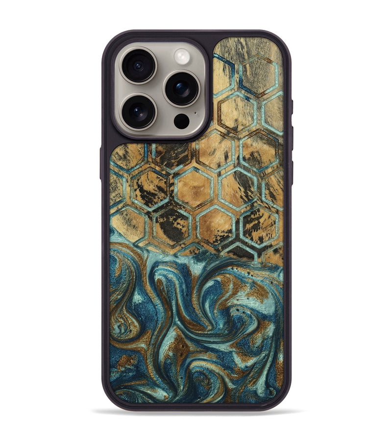 iPhone 15 Pro Max Wood Phone Case - West (Pattern, 803782)