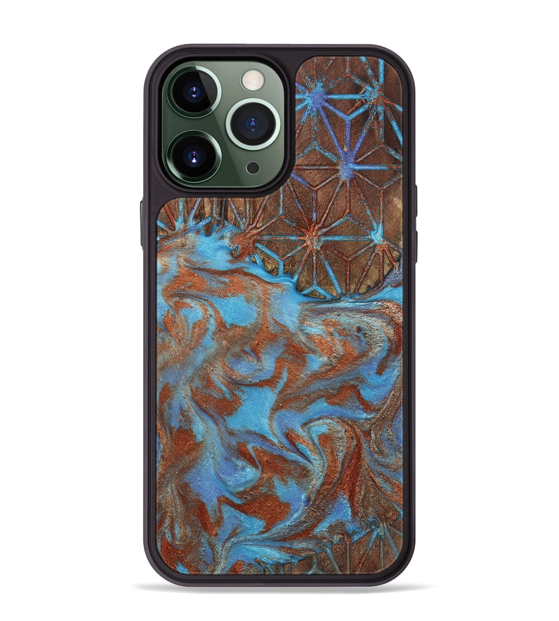 iPhone 13 Pro Max Wood Phone Case - Latrice (Pattern, 803807)
