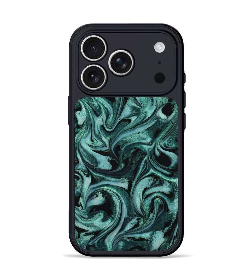 iPhone 17 Pro ResinArt Phone Case - Zona (Green, 803817)