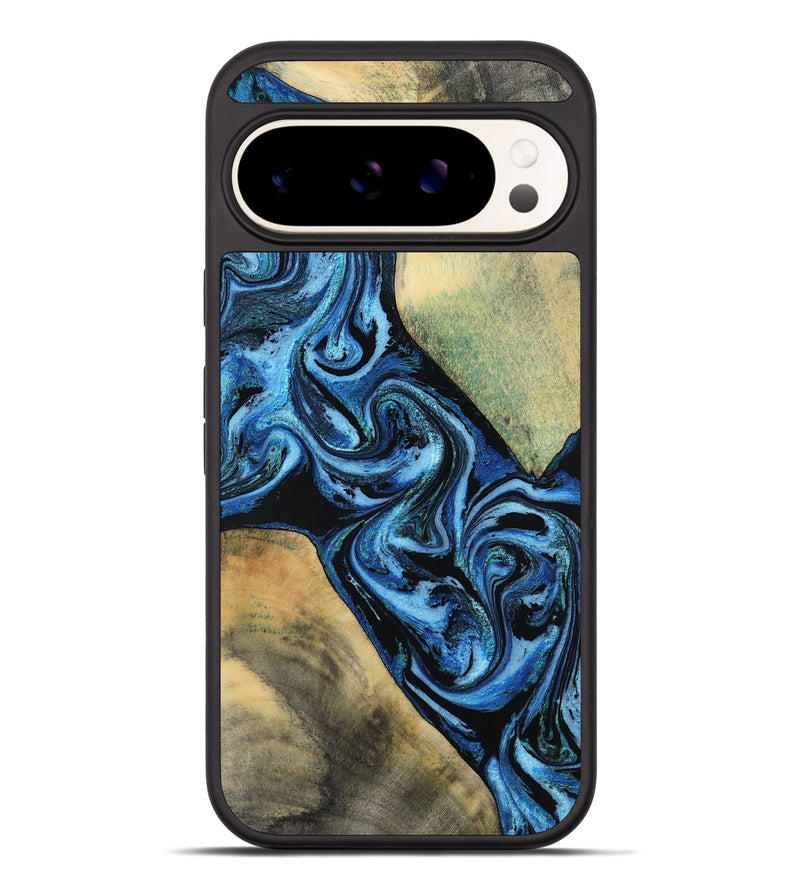 Pixel 10 Pro XL Wood Phone Case - Marni (Blue, 803831)