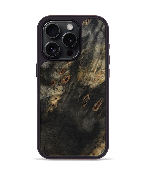 iPhone 15 Pro Wood Phone Case - Dillion (Wood Burl, 803850)