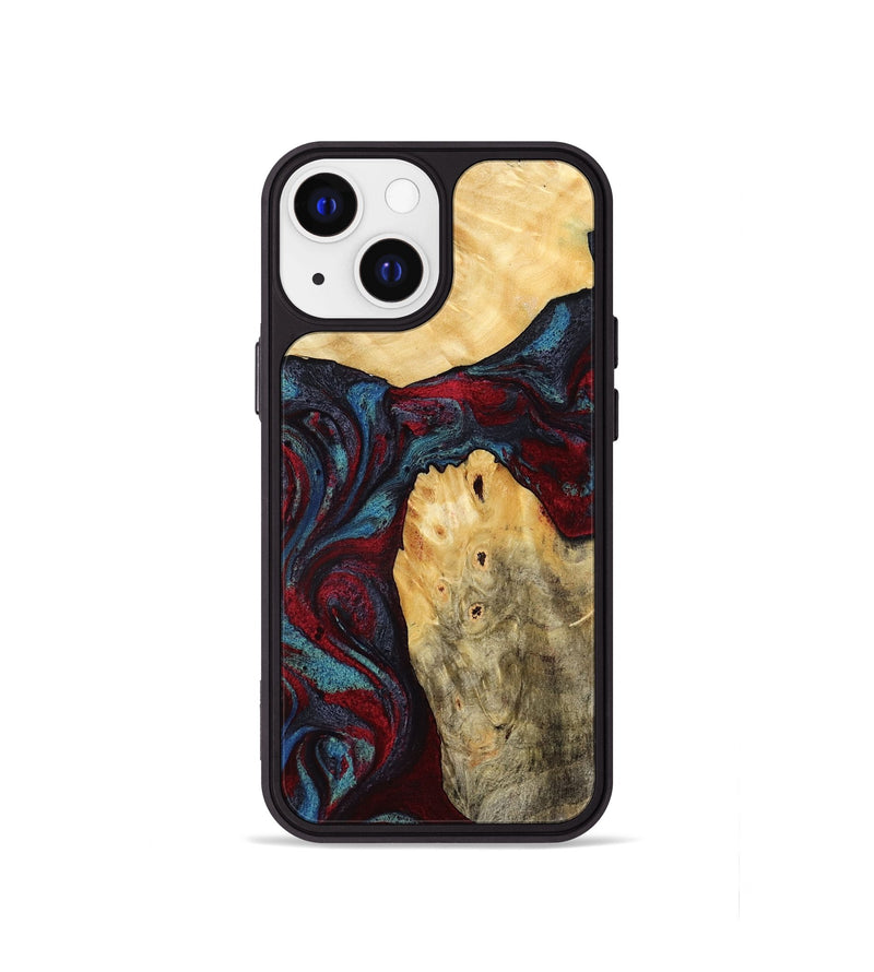 iPhone 13 mini Wood Phone Case - Novalee (Red, 803852)