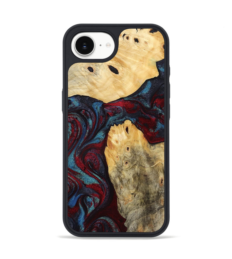 iPhone 16e Wood Phone Case - Novalee (Red, 803852)