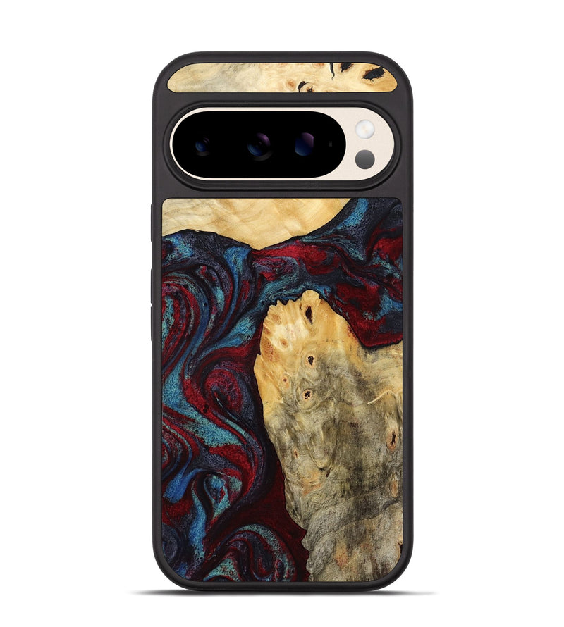 Pixel 10 Pro Wood Phone Case - Novalee (Red, 803852)
