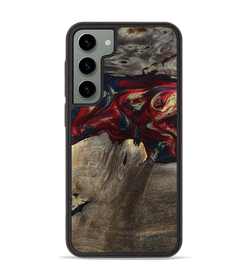 Galaxy S23 Plus Wood Phone Case - Icie (Red, 803855)