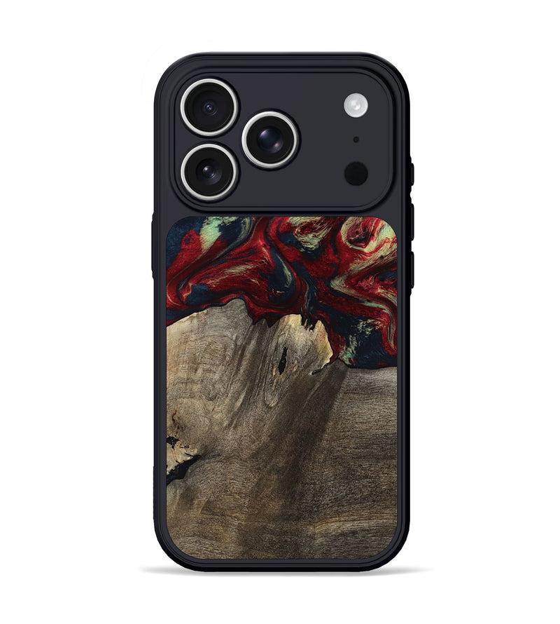 iPhone 17 Pro Wood Phone Case - Icie (Red, 803855)