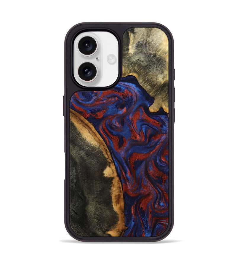 iPhone 17 Wood Phone Case - Vihaan (Red, 803856)