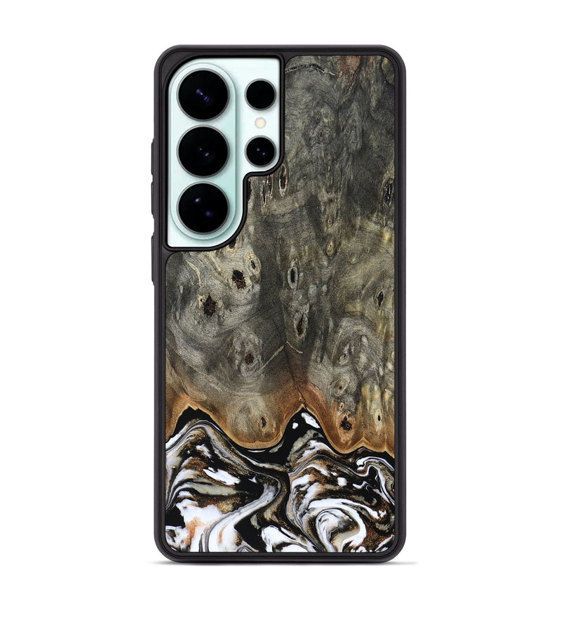 Galaxy S26 Ultra Wood Phone Case - Lyndsey (Black & White, 803861)